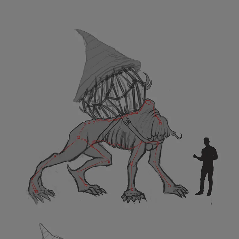 Soulcage Monster (Video Game Character Concept)