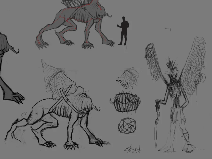Soulcage Monster (Video Game Character Concept) — 2