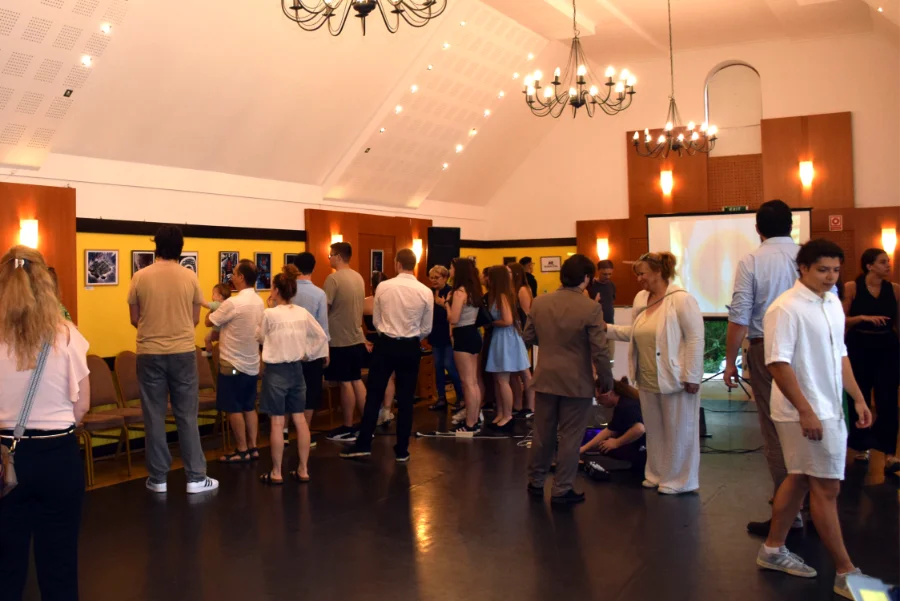 My First Solo Exhibition:
From Matter to Light — 18
