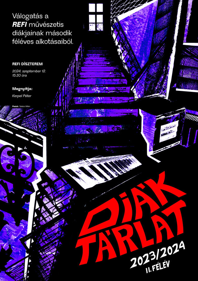 Diáktárlat plakát